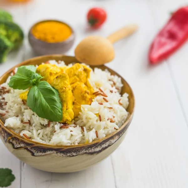 Grenadian Inspired Rice Bowl